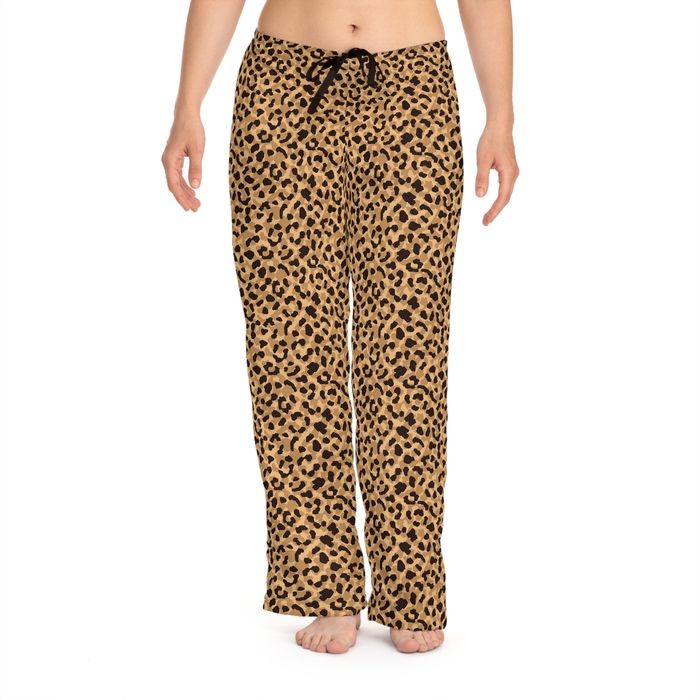 Comfortable Women's Pajama Pants in Trendy Leopard Print.jpg